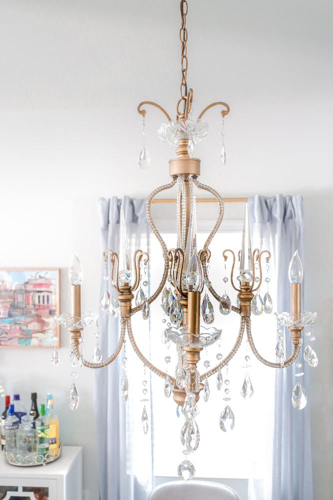 Bronze Gold Chandelier 