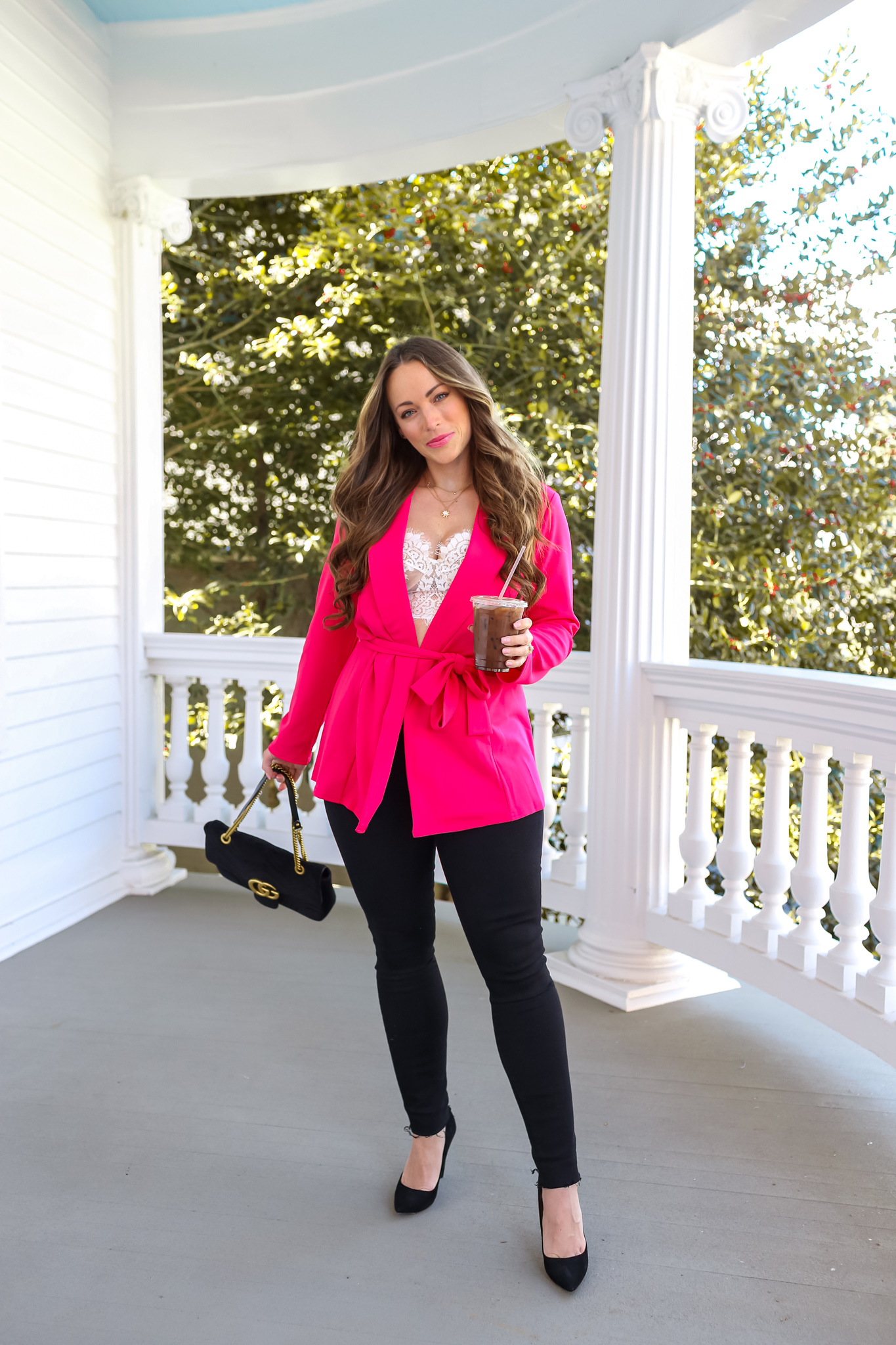 Hot Pink Blazer 